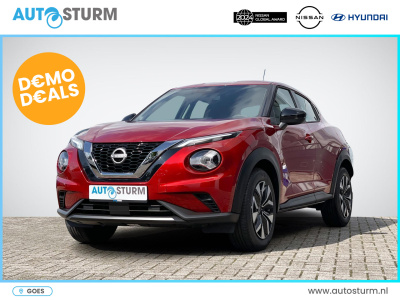 Nissan Juke 1.0 dig-t acenta | apple carplay/android auto | cruise control | airco | camera | led koplampen | rijklaarprijs!