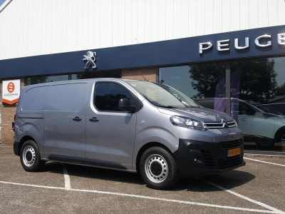 Citroen ë-jumpy gb xl elektromotor 75kwh 3-zits club navigatie | cruise control | airco | navigatie | sensoren en camerahulp | actieradius 350km | multiplex laadvloer