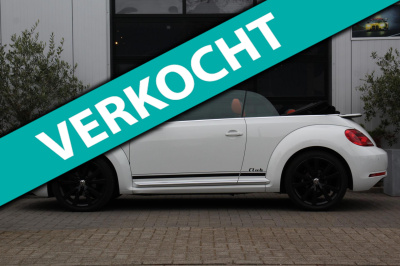 Volkswagen New Beetle cabriolet 1.4 tsi r-line club bluemotion - dab - led - fender audio - carplay - dsg - leder - full option!