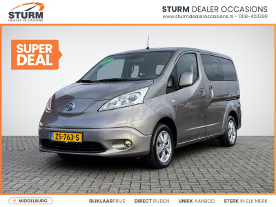 Nissan E-nv200 evalia 40 kwh connect edition 7-persoons | navigatie | camera | 2x schuifdeur | stuur- + stoelverwarming | keyless entry | rijklaarprijs!