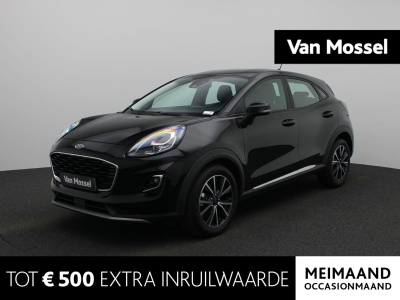 Ford Puma 1.0 ecoboost hybrid titanium | lmv | dab | cruise control | bluetooth | navigatie | airco | stoel/stuurverwarming | parkeer sensoren | lage km stand