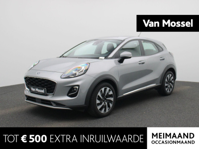 Ford Puma 1.0 ecoboost hybrid titanium | lmv | dab | cruise control | bluetooth | navigatie | airco | parkeer sensoren