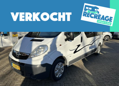 Opel Vivaro vivaro-2 2.0cdti/84kw-dpf-e4 2 buscamper - jaar apk, 3mnd garantie, carplay, beurt