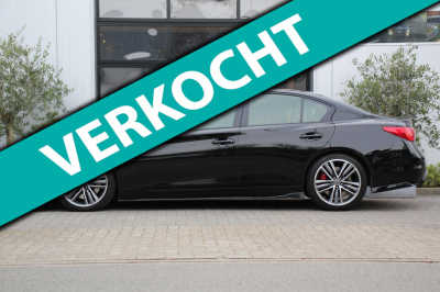 Infiniti Q q50 3.0t red sport 405 pk - export price €19.995,- leder - maxton - memorie + elek stoelen - pdc rondom - uniek!