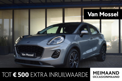 Ford Puma 1.0 ecoboost hybrid titanium btw auto | lmv | parkeersensoren | apple carplay & android auto | ac | bluetooth