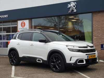 Citroen C5 Aircross shine 1.6 180pk eat8 automaat navi | trekhaak | cruise & climate | p-hulp+camera | massagestoelen voor+stoelverwarming | bt | 19inch lmv |