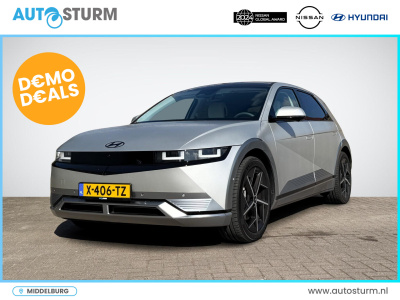 Hyundai Ioniq 5 lounge awd 77.4 kwh | 20'' n-line velgen | leder lichtgrijs | bose audio | head-up display | 360° camera | geheugenstoel | rijklaarprijs!