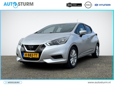 Nissan Micra 1.0 ig-t acenta style pack | apple carplay/android auto | park. sensor | cruise control | airco | bluetooth tel. | rijklaarprijs!