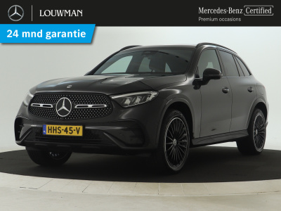 Mercedes-Benz Glc 300 e 4m amg plug-in hybride | amg styling | night pakket | alarm | trekhaak | ac en dc laden | 20 inch lm amg velgen | stoel en stuurverwarming | inclusief 24 maanden mb certified garantie voor europa.