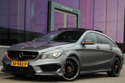 Mercedes-Benz Cla shooting brake amg 45 4matic orangeart edition | h/k | pano. | camera |