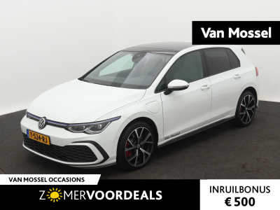 Volkswagen Golf 1.4 ehybrid gte | navigatie | panoramadak | iq-light | leder | camera | stoel- stuurverwarming | stoelkoeling | massage | memory | apple carplay / android auto | lichtmetalen velgen |
