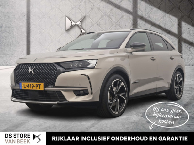 Ds Ds 7 crossback plug-in hybrid 225 pk louvre | rijklaar | trekhaak | lederen bekleding |