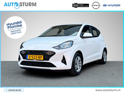 Hyundai I 10 1.0 comfort smart | navigatie | camera | airco | cruise control | apple carplay/android auto | dab | bluetooth tel. | rijklaarprijs!