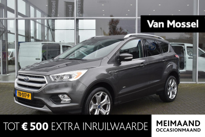 Ford Kuga 1.5 titanium 4wd | climate control | cruise control | achteruitrijcamera | elektrisch wegklapbare trekhaak | elektrisch bedienbare achterklep | voorruit verwarming | 19 inch lichtmetalevelgen |