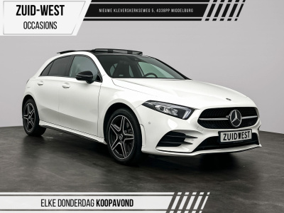 Mercedes-Benz A-Klasse 250 e amg pano sfeer camera night pakket