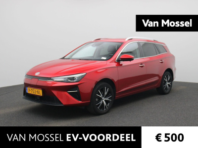 MG 5 standard range luxury 50 kwh | navigatie | leder | apple carplay / android auto | climate control | adaptive cruise control | full-led | keyless entry & start | lichtmetalen velgen |