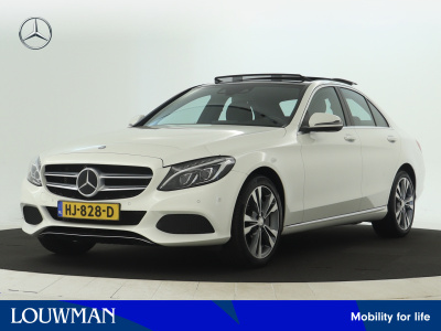 Mercedes-Benz C-Klasse 350 e lease edition | panoramadak | burmester audiosysteme | cruise control | elektrische verstelbare stoelen |