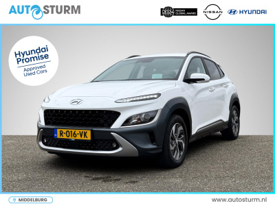 Hyundai Kona 1.6 gdi hev fashion | trekhaak | navigatie | camera | head-up display | premium audio | adapt. cruise control | apple carplay/android auto | rijklaarprijs!