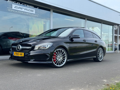 Mercedes-Benz Cla shooting brake amg 45 4matic night / automaat / panoramadak / distronic / automatische achterklep /381pk