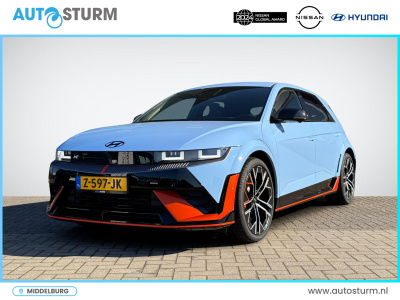 Hyundai Ioniq 5 n awd 84 kwh direct beschikbaar! | performance blue | schaalstoelen | head-up display | schakelmogelijkheid | camera binnenspiegel | rijklaarprijs!