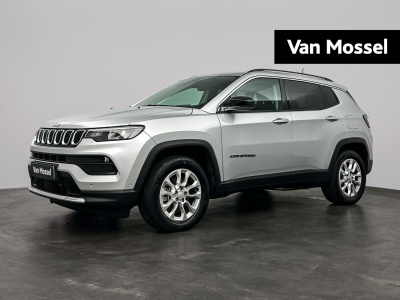 Jeep Compass 4xe 190pk plug-in hybrid limited | navigatie | achteruitrijcamera | parkeersensoren | half leder | climate control | led | lichtmetalen velgen |