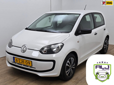 Volkswagen UP! occasion 1.0 take up! bluemotion zeer zuinig | tweedehands volkswagen up in wit met airco | 5 deurs | radio met aux