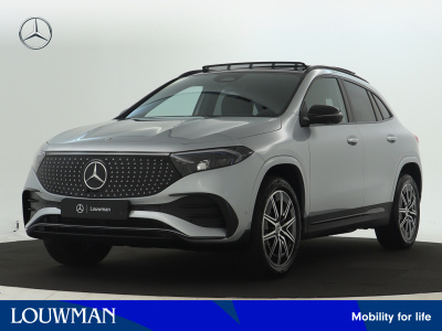 Mercedes-Benz Eqa 250+ business solution amg 71 kwh | nightpakket | premium pakket | parkeerpakket met 360°-camera | keyless-go comfort pakket | easy pack achterklep | head-up display | dodehoekassistent | extra usb-poorten |