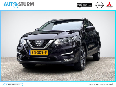 Nissan Qashqai 1.2 n-connecta design pack | panoramadak | navigatie | 360° camera | keyless entry | cruise & climate control | rijklaarprijs!