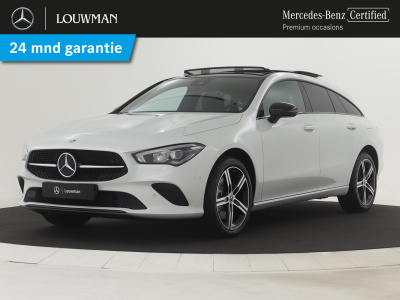 Mercedes-Benz Cla shooting brake 250 e luxury line | panorama / schuifdak | smartphone-integratie | premium pakket | nightpakket | inclusief 24 maanden mb certified garantie voor europa.