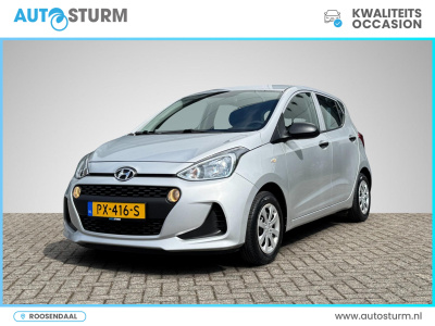 Hyundai I 10 1.0i i-motion | airconditioning | radio-mp3 speler | elek. ramen voorzijde | 5-deurs | rijklaarprijs!