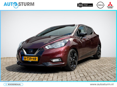 Nissan Micra 1.0 ig-t n-style | navigatie | camera | led koplampen | leder | stoelverwarming | apple carplay/android auto | keyless entry | rijklaarprijs!