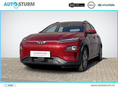 Hyundai Kona ev premium 64 kwh | leder | head-up display | stuur- + stoelverwarming | apple carplay/android auto | premium audio | rijklaarprijs!
