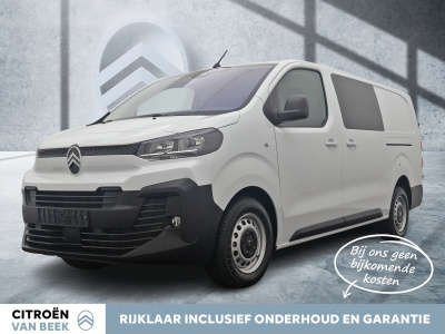 Citroen Jumpy 2.0 bluehdi 145pk automaat lengte 3 enkel cabine | schuifdeur l+r | keyless entry | climate control | camera achter |