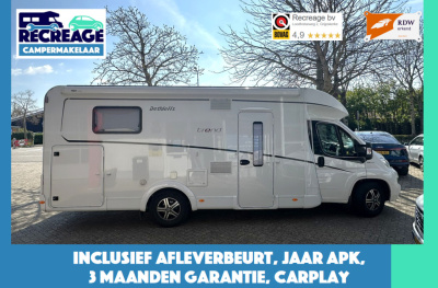 Dethleffs Onbekend trend t 7057 dbm/eb incl. jaar apk, beurt, 3 maanden garantie en carplay set