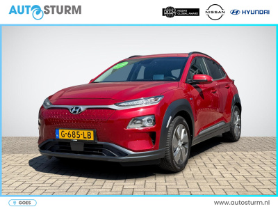 Hyundai Kona ev premium 64 kwh | leder | head-up display | stuur- + stoelverwarming | apple carplay/android auto | premium audio | rijklaarprijs!