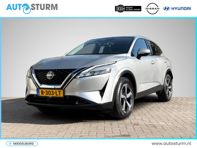 Nissan Qashqai 1.3 mhev xtronic n-connecta design pack | trekhaak | panoramadak | 360° camera | adapt. cruise control | dodehoek detectie | led koplampen | apple carplay/android auto | rijklaarprijs!