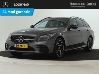 Mercedes-Benz C-Klasse estate 300 e premium plus pack | distronic | dode hoek assistent | keyless go | apple carplay | sfeerverlichting | inclusief 24 maanden mb certified garantie voor europa.