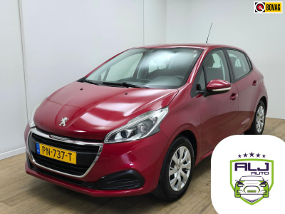Peugeot 208 occasion met cruisecontrol en veel ruimte ook achterin | tweedehands peugeot 208 in bordeauxrood | < km's | xl koffer