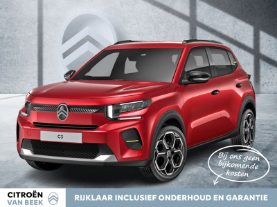 Citroen C3 1.2 turbo 100pk max | navigatie | apple carplay | lm velgen |