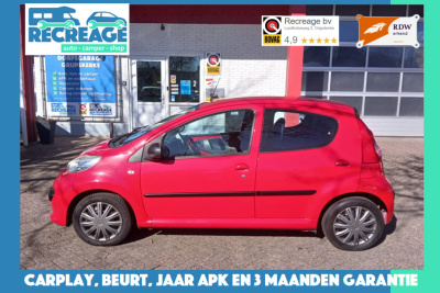 Peugeot 107 xs 1.0 | met carplay radio! 3 maanden garantie, jaar apk, afleverbeurt