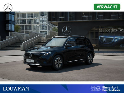 Mercedes-Benz Eqb 250+ business solution 71 kwh | parkeerpakket met achteruitrijcamera | easy pack achterklep | verwarmde stoelen vooraan | extra usb-poorten | sfeerverlichting | zitcomfortpakket | licht- en zicht pakket |