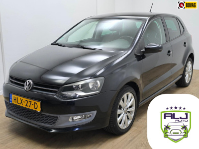 Volkswagen Polo occasion 1.2 tsi highline met cruisecontrol en 5 deurs zwart | tweedehands volkswagen polo zwart | 6-bak | airco
