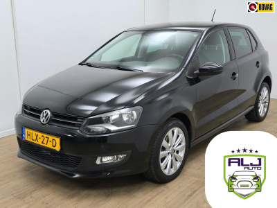 Volkswagen Polo occasion 1.2 tsi highline met cruisecontrol en 5 deurs zwart | tweedehands volkswagen polo zwart | 6-bak | airco