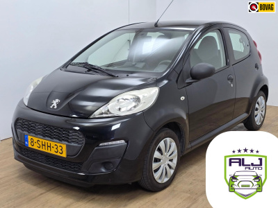 Peugeot 107 occasion 1.0 met carplay radio! | tweedehands peugeot 107 in zwart 5 deurs uitvoering | airco | weinig km