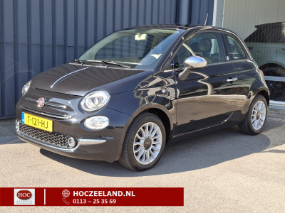 Fiat 500 1.2 lounge | airco | cruise | pano | leder