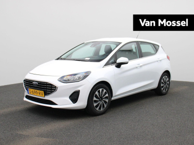 Ford Fiesta 1.0 ecoboost hybrid titanium | cruise control | parkeer sensoren | bluetooth | climate control | lage km stand | dab