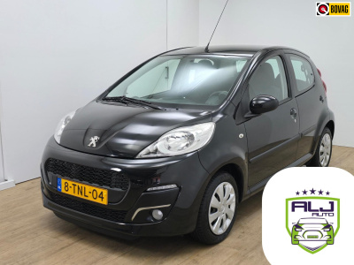 Peugeot 107 occasion 1.0 active met airco en 5 deurs | tweedehands peugeot 107 zwart | radio met aux | zuinig en betrouwbaar | alj