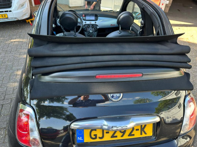 Fiat 500 C twinair 85 rock cabrio | android, jaar apk, beurt, 3 maanden garantie