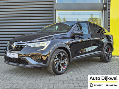 Renault Arkana 1.6 e-tech hybrid 145 r.s. line glazen panoramadak, adaptive cruise control, camera, elektr. stoelen + verwarming, andriod/apple auto, 1e eigenaar!
