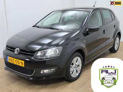 Volkswagen Polo occasion 1.2 tsi highline met parkeersensoren en 5 deurs zwart | tweedehands volkswagen polo met navi | cruise |